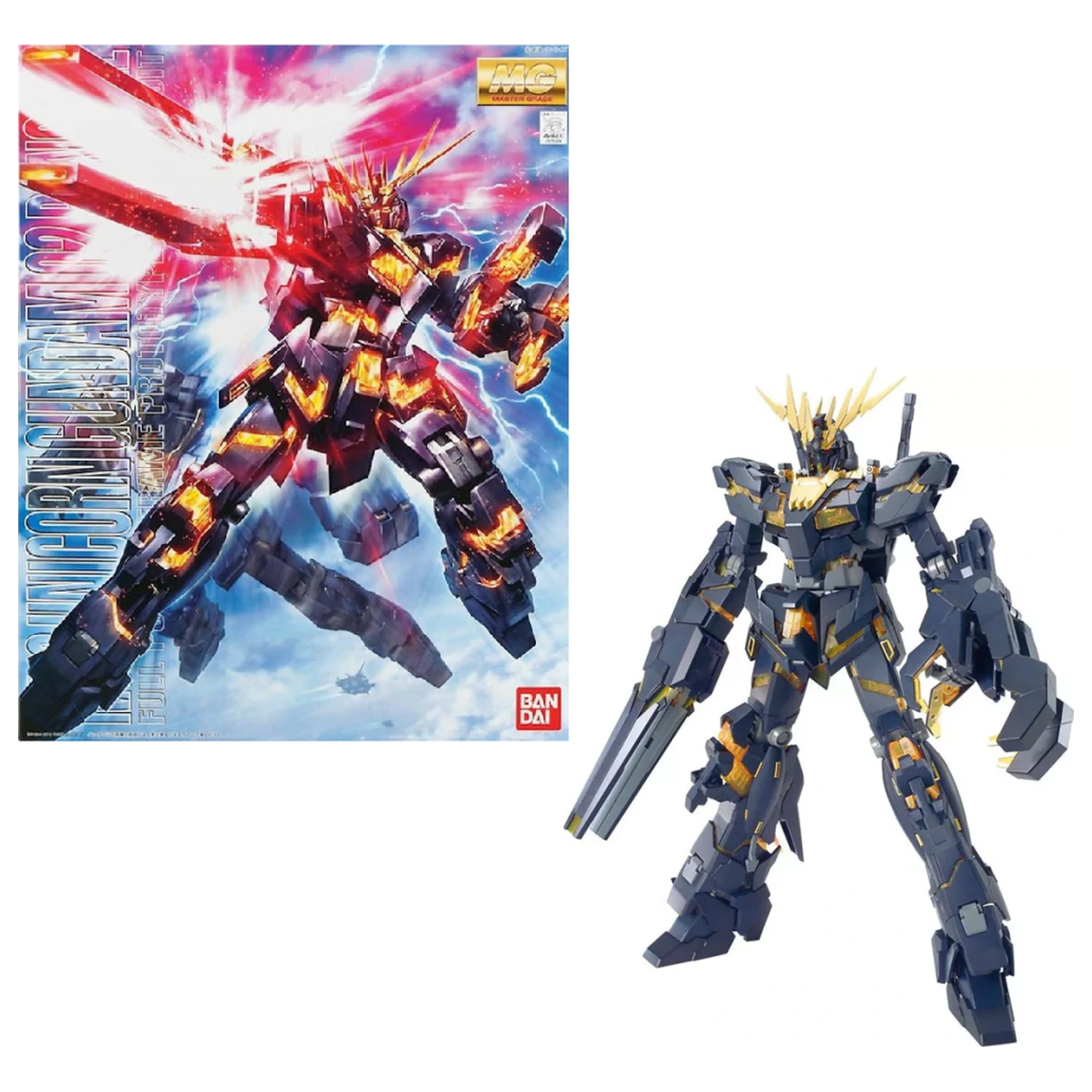 Gundam Model komplet Master Grade Unicorn Gundam 02 Banshee 18 cm fotografija izdelka