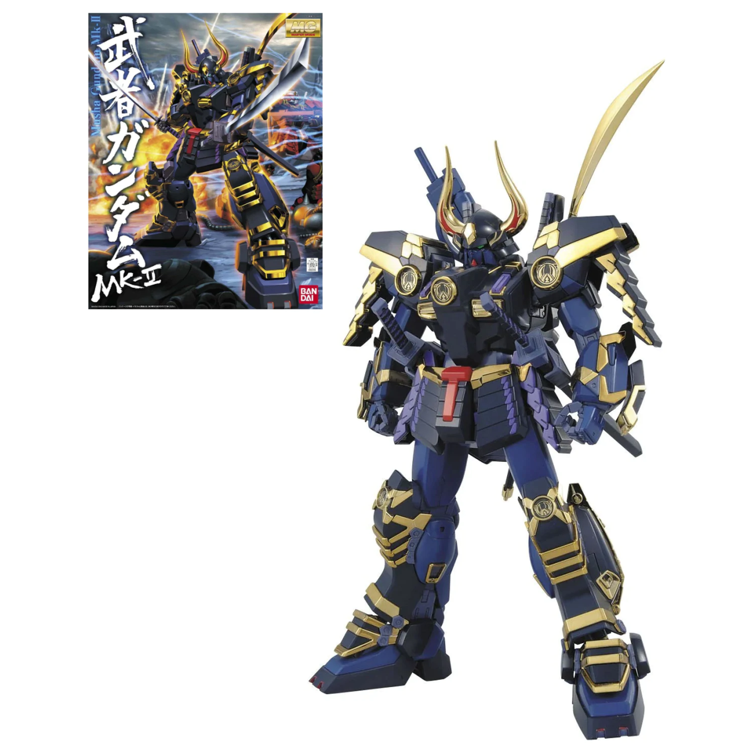 Gundam model komplet Master Grade Musha Gundam MK-II 18 cm fotografija izdelka