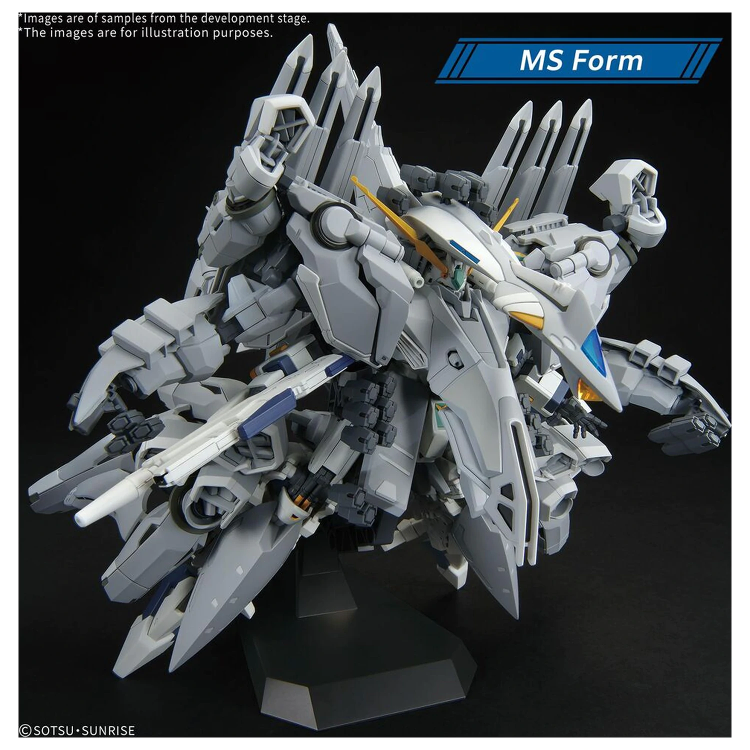 Gundam MSG: Hathaway: The Sorcery of Nymph Circe HG 1/144 Alyzeus komplet modela 25cm fotografija izdelka