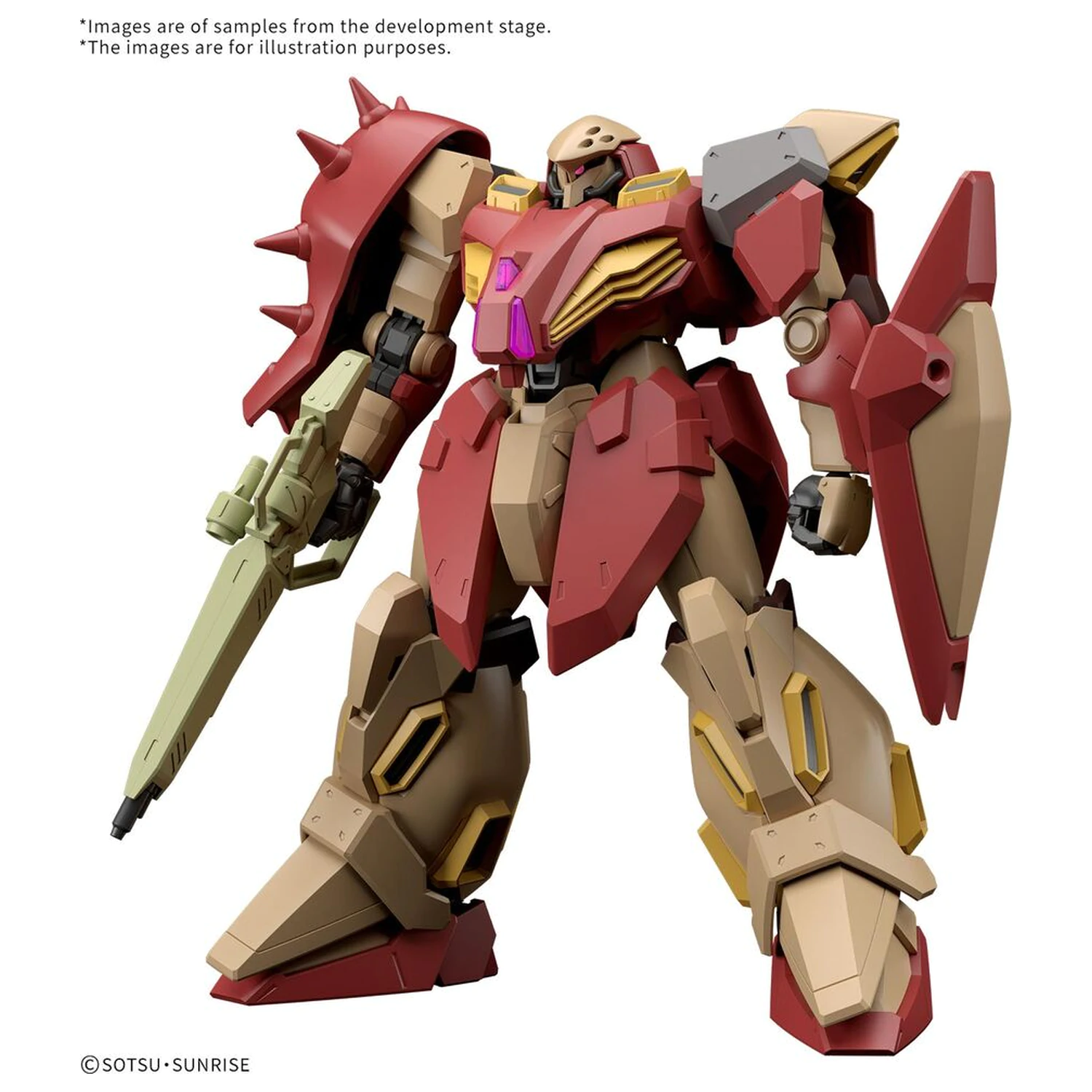 Gundam MSG: Hathaway: The Sorcery of Nymph Circe HG 1/44 Messer Type-M01 Gawman komplet modela fotografija izdelka