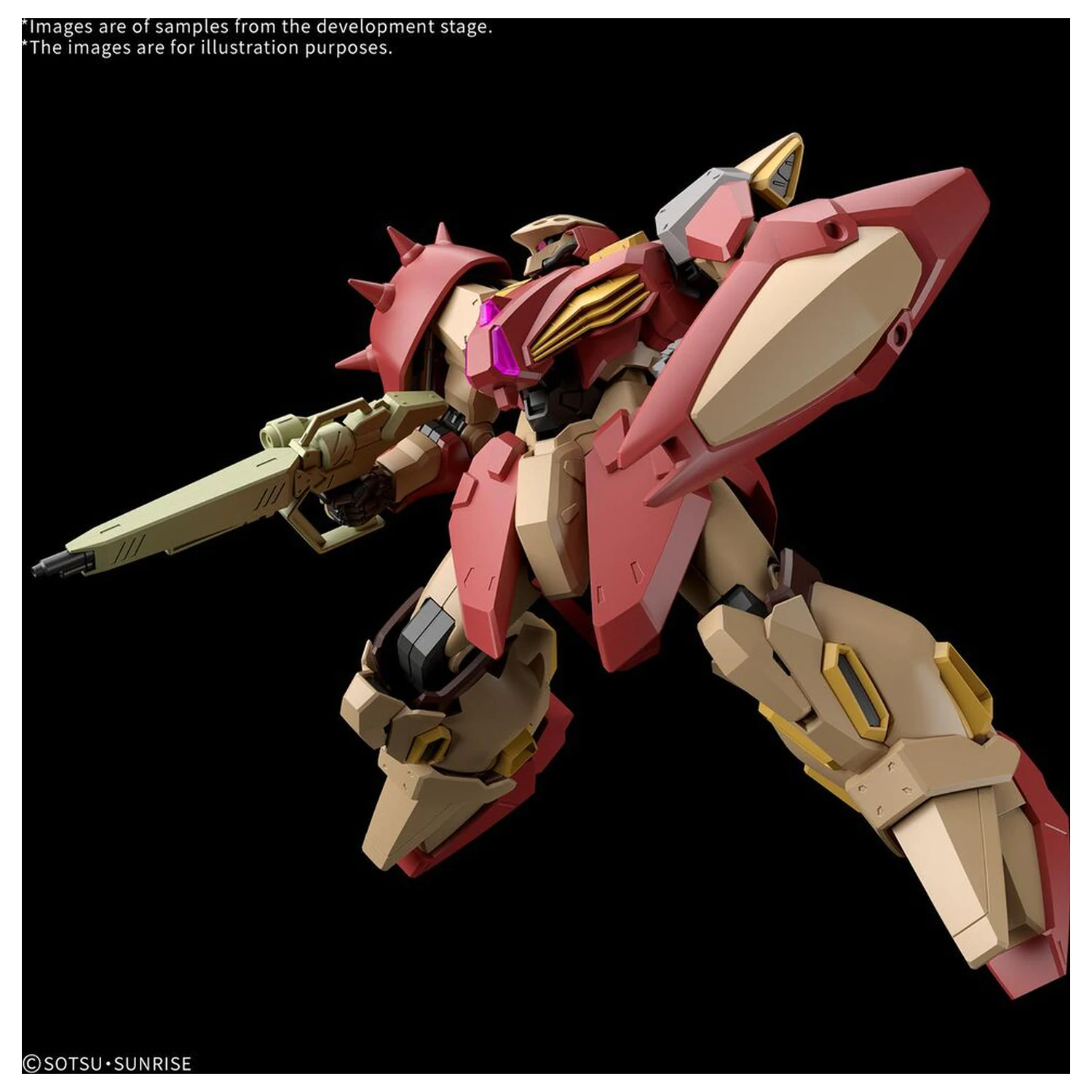 Gundam MSG: Hathaway: The Sorcery of Nymph Circe HG 1/44 Messer Type-M01 Gawman komplet modela fotografija izdelka