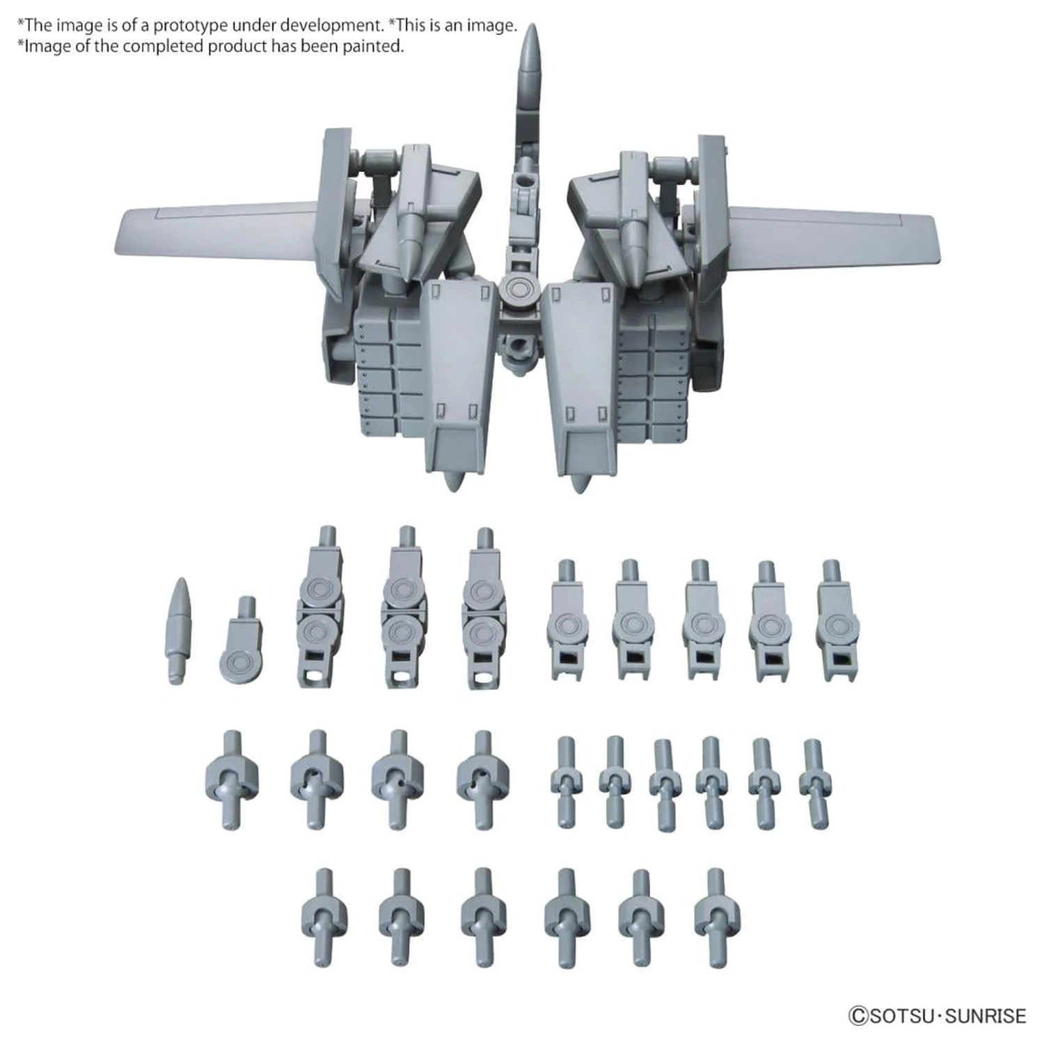 GUNDAM Komplet dodatnih delov Gunpla 08 (Ballden Arm Arms) Model Kit fotografija izdelka