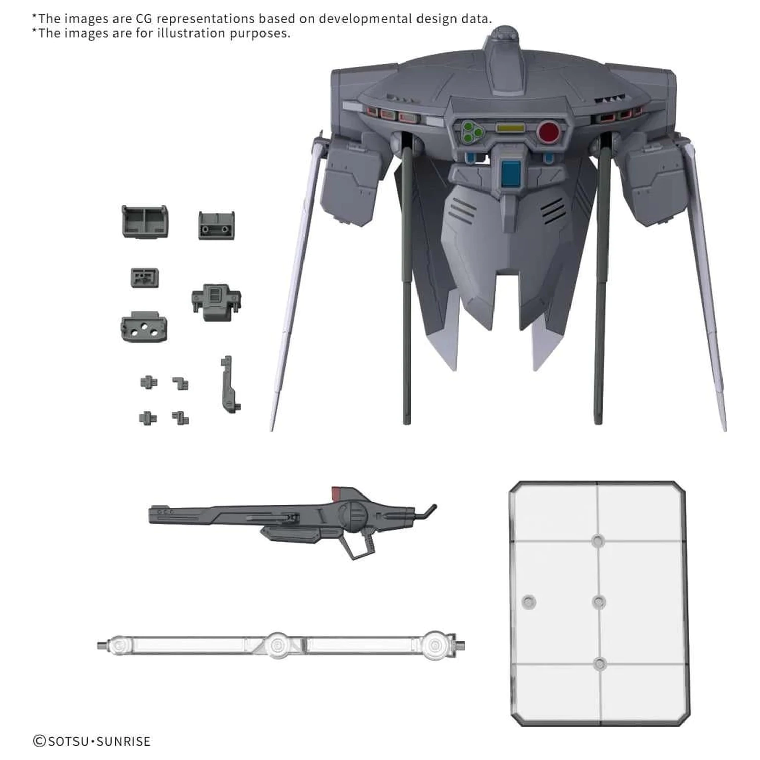GUNDAM OPTION DELI SET GUNPLA 15 (Cavalier AiFRiD) Komplet modela fotografija izdelka