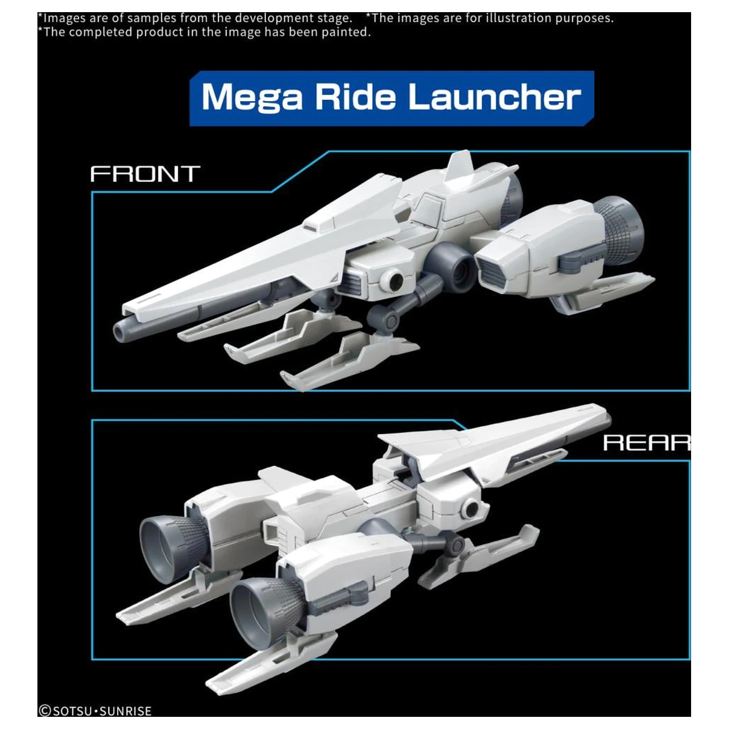 Gundam Option Parts Set Gunpla 20 (Ride-on Set) komplet modela fotografija izdelka