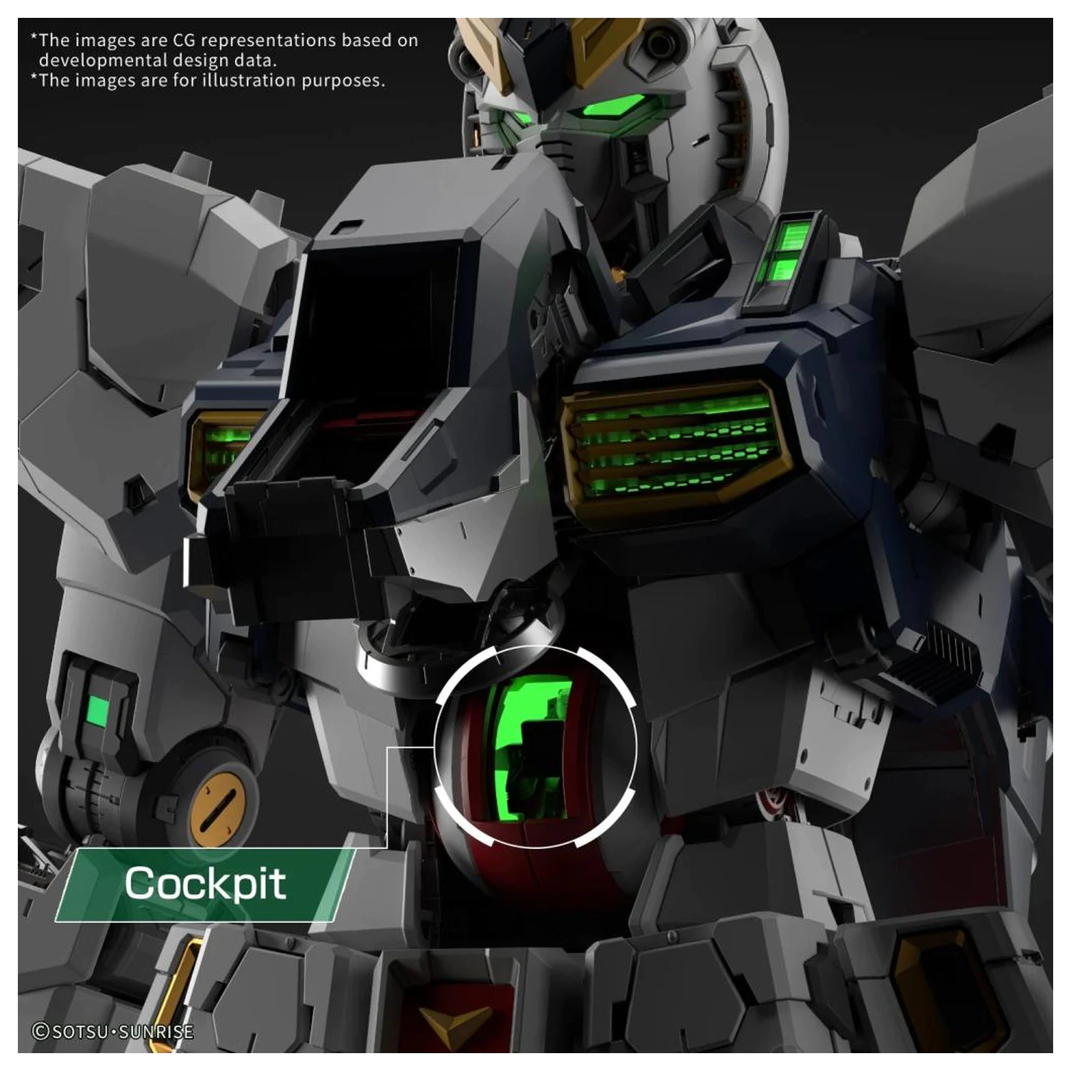 Gundam PG Unleashed 1/60 LED enota za v Gundam model Komplet fotografija izdelka