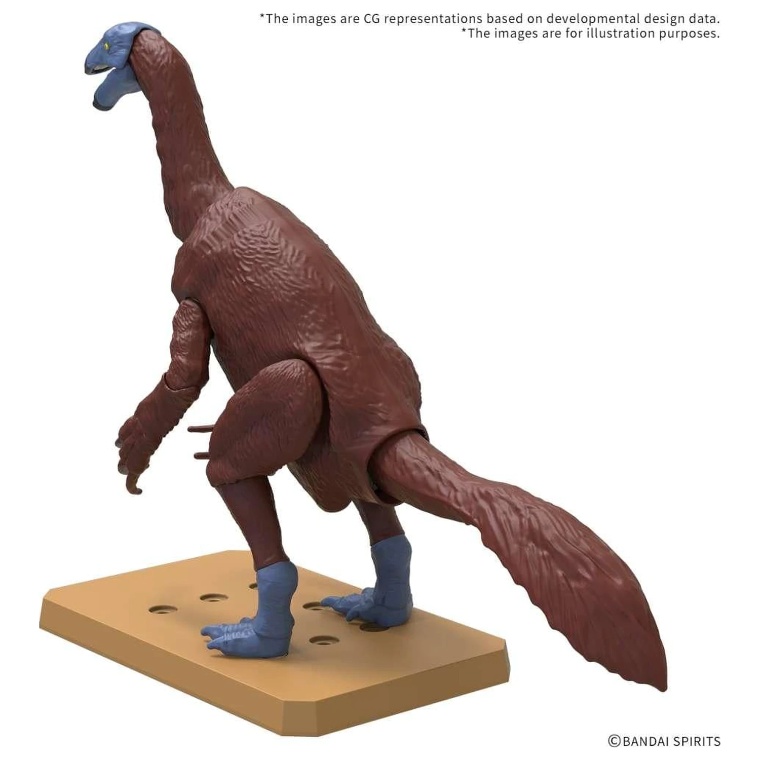 Gundam Plannosaurus Therizinosaurus Komplet modela fotografija izdelka