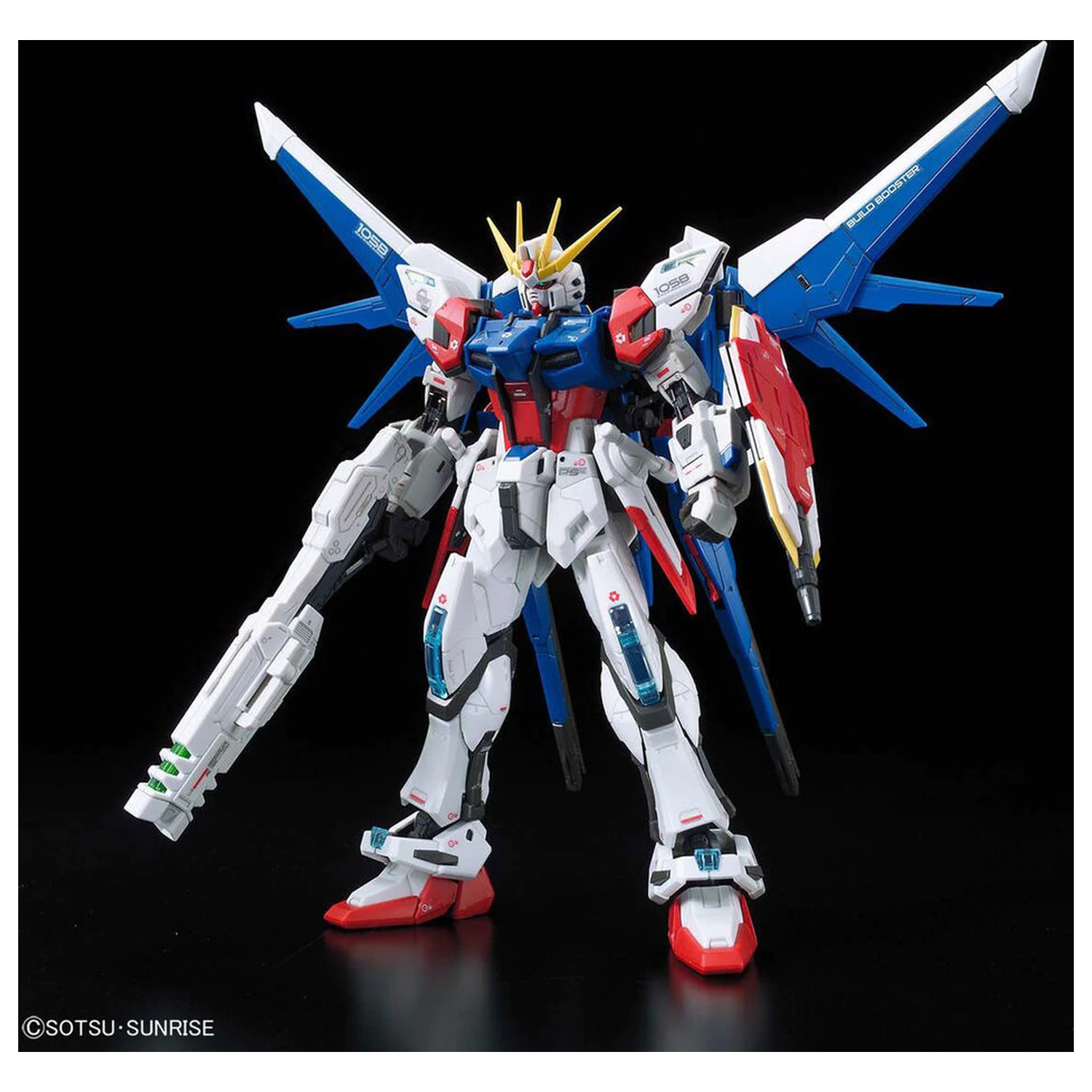 Komplet modela RG 1/144 Build Strike Gundam Full Package fotografija izdelka