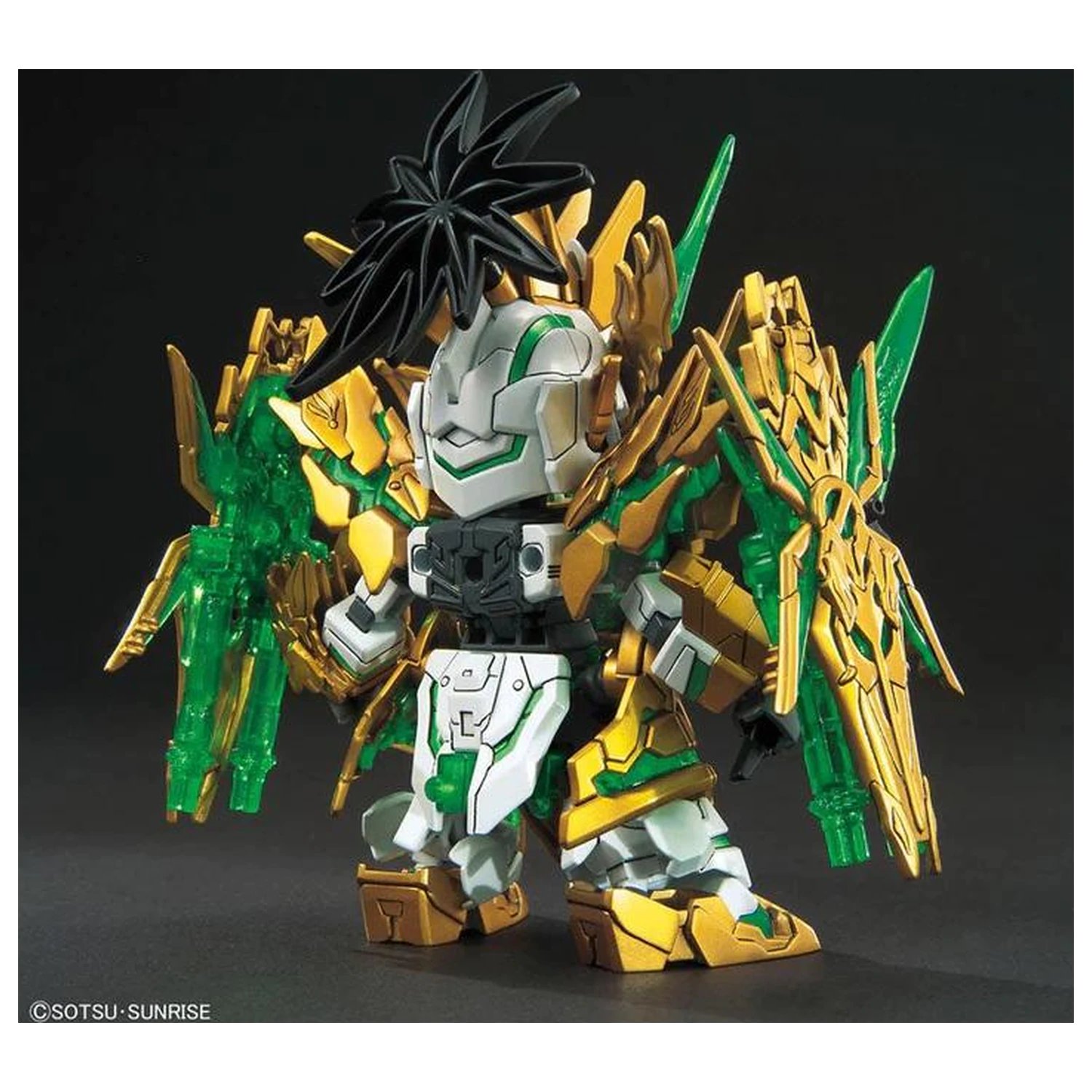 Gundam SD Sangoku Long Xian Liu Bei Unicorn Gundam Komplet modela fotografija izdelka