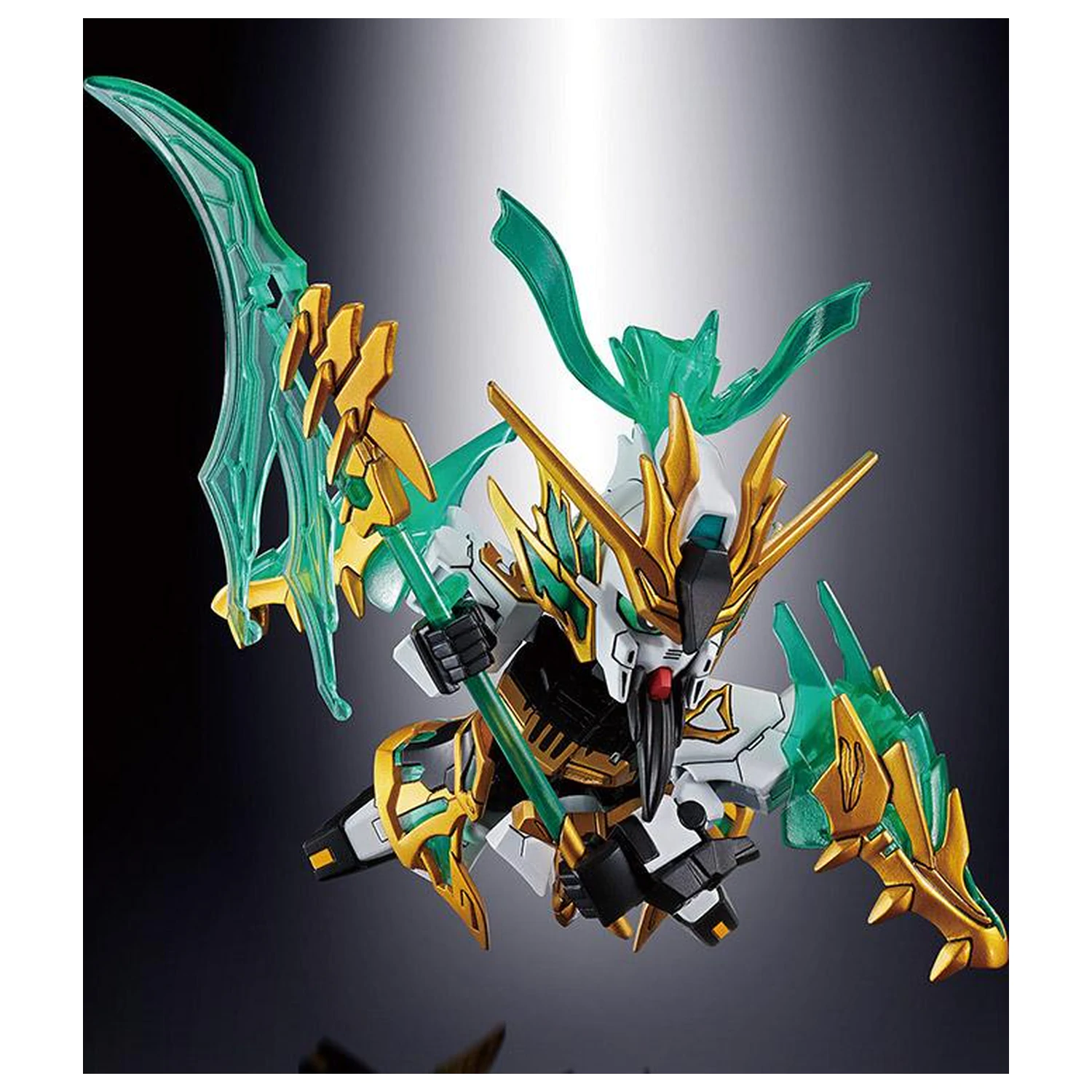 Gundam SD Sangoku Soketsuden Guan Yu Yun Chang Nu Gundam komplet modela fotografija izdelka