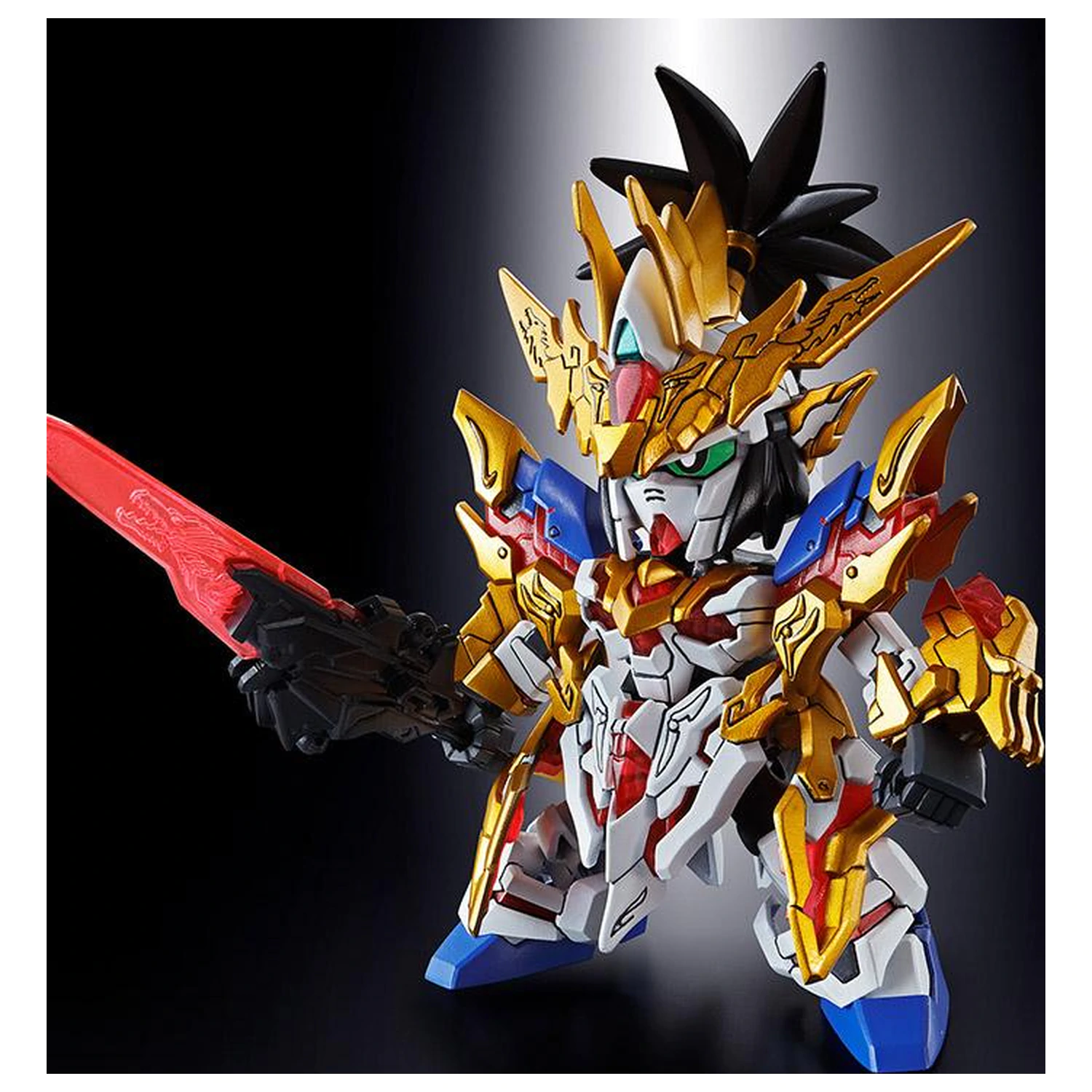 GUNDAM SD Sangoku Soketsuden Liu Bei Unicorn Gundam Model komplet fotografija izdelka