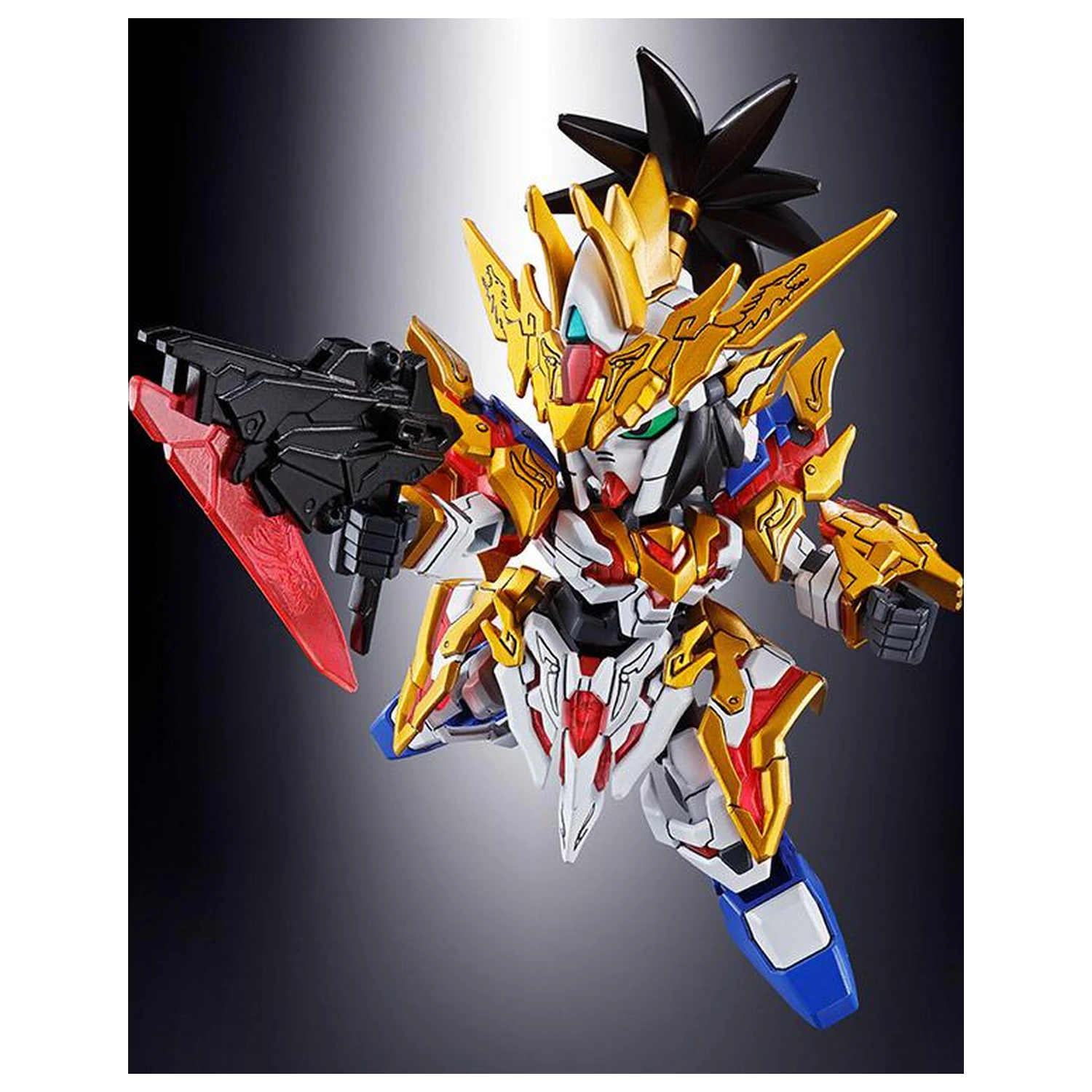 GUNDAM SD Sangoku Soketsuden Liu Bei Unicorn Gundam Model komplet fotografija izdelka