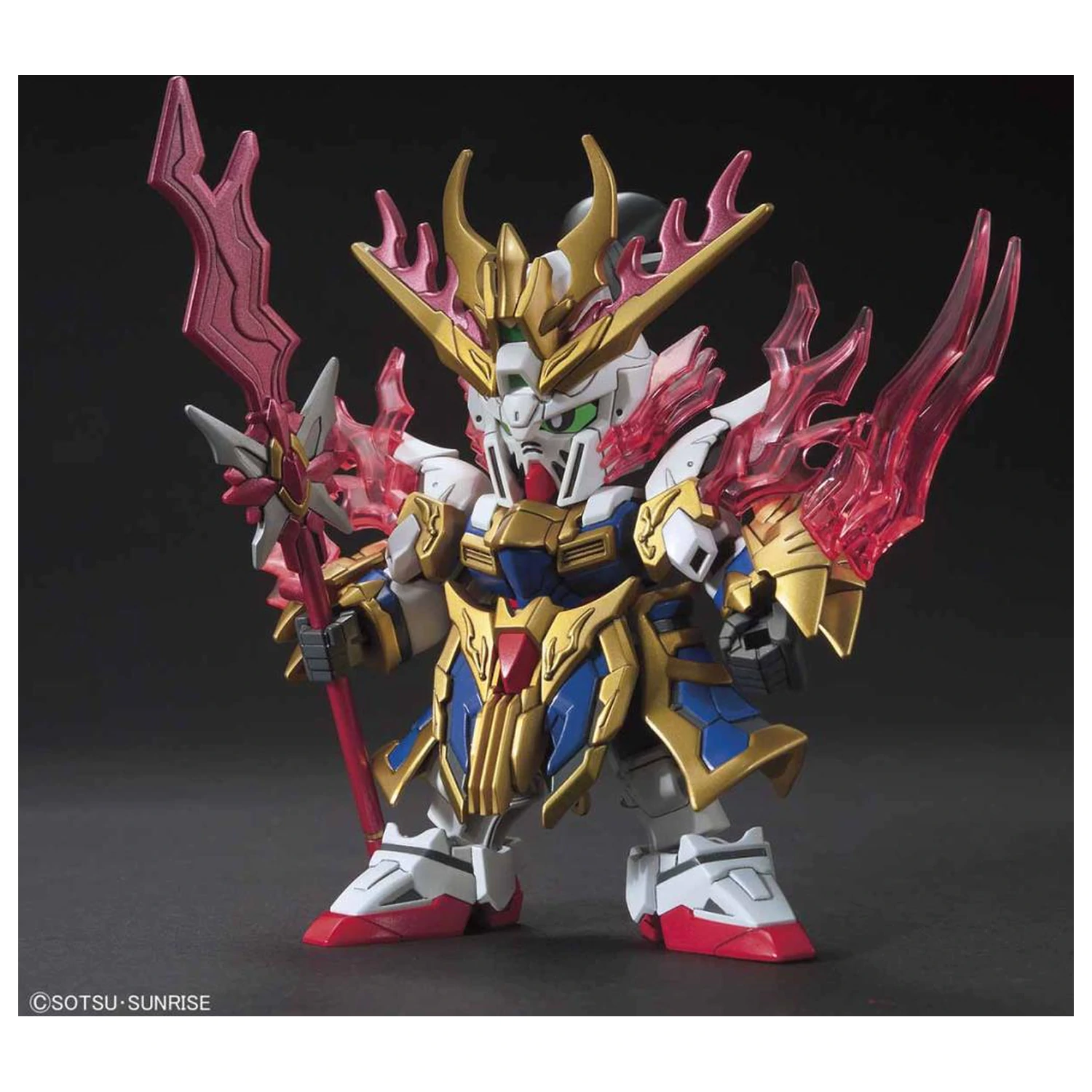 GUNDAM SD Sangoku Soketsuden Zhang Fei God Gundam Komplet modela fotografija izdelka