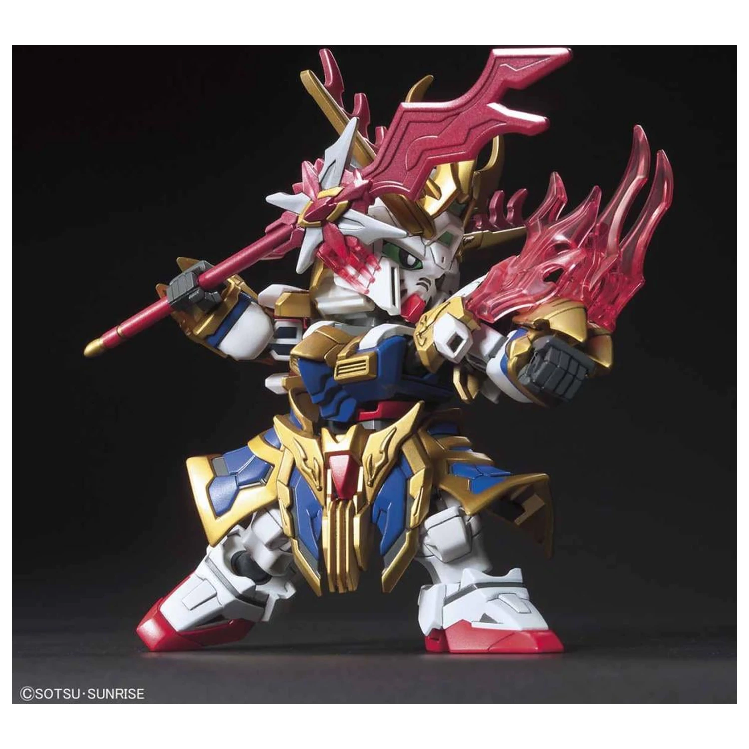 GUNDAM SD Sangoku Soketsuden Zhang Fei God Gundam Komplet modela fotografija izdelka