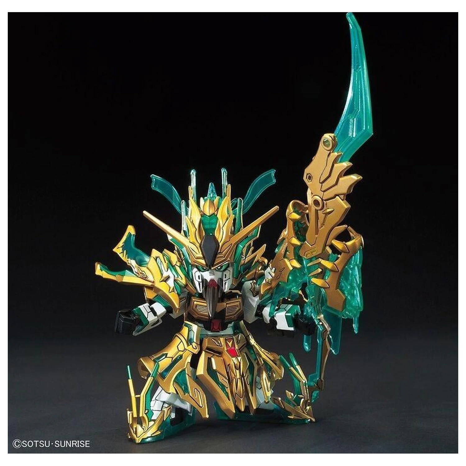 GUNDAM SD Sangoku Wu Sheng Guan Yu Yun Chang V Komplet modela Gundam fotografija izdelka