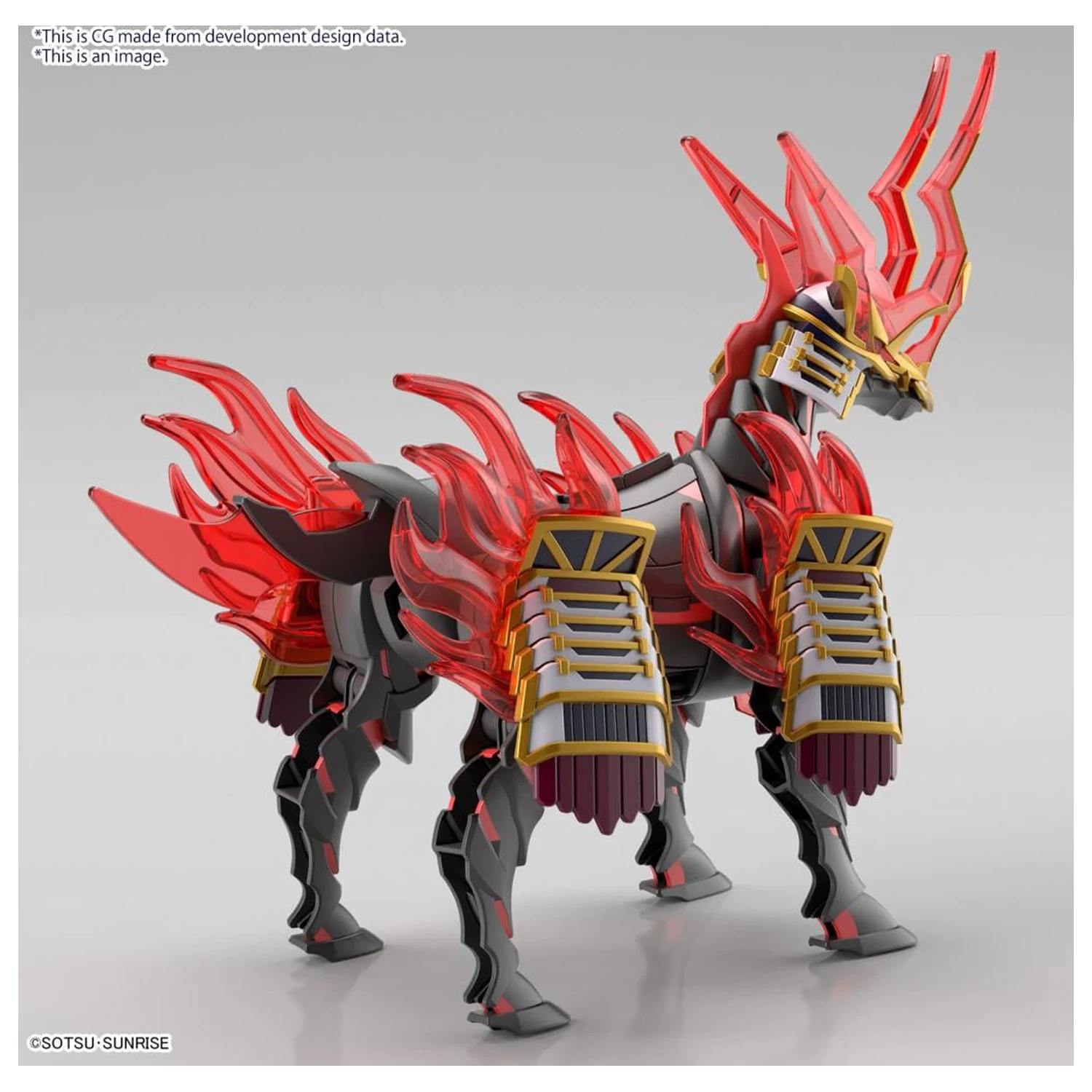 GUNDAM SDW Heroes Nobunaga's War Horse komplet modela fotografija izdelka