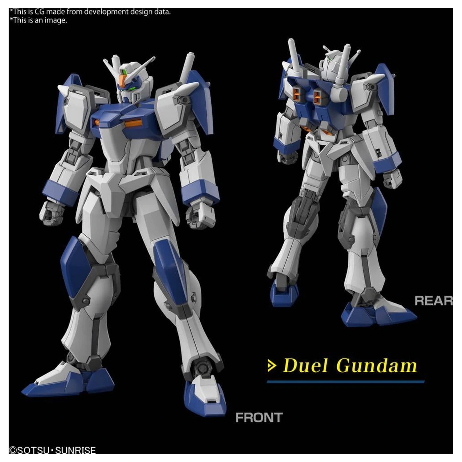 Gundam Seed Freedom HG 1/144 Duel Blitz Gundam komplet modela fotografija izdelka