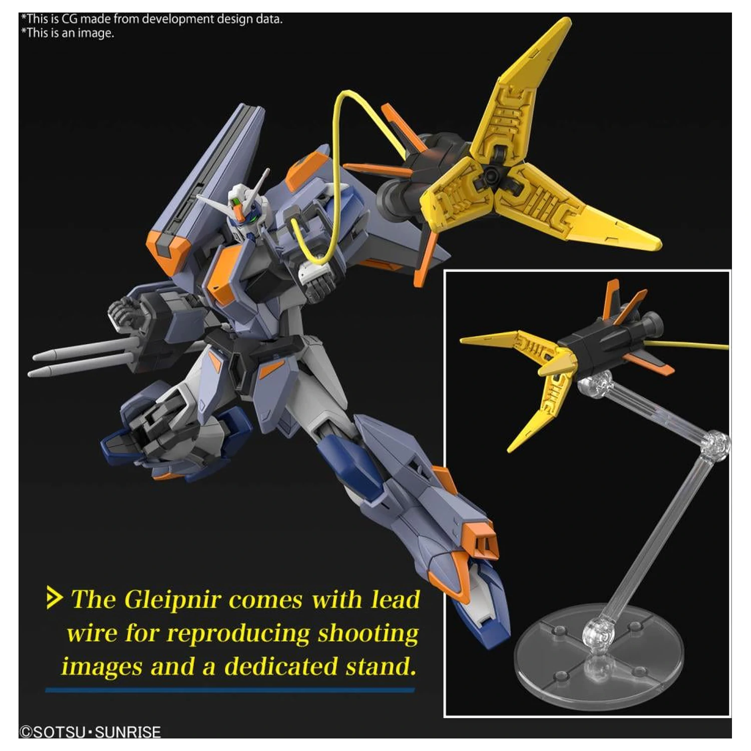 Gundam Seed Freedom HG 1/144 Duel Blitz Gundam komplet modela fotografija izdelka