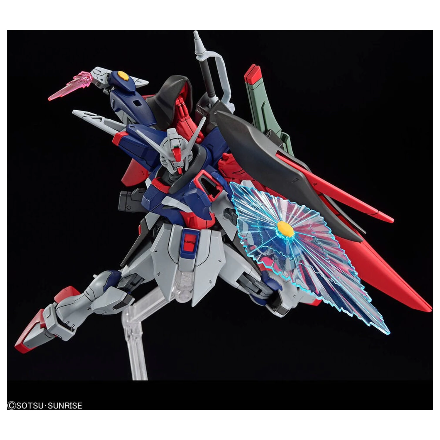 Gundam SEED Freedom ZGMF/A-262PD-P Mighty Strike Freedom Gundam Destiny Gundam II Zeus Silhouette Mobilna obleka Komplet modelov HG 1/144 fotografija izdelka