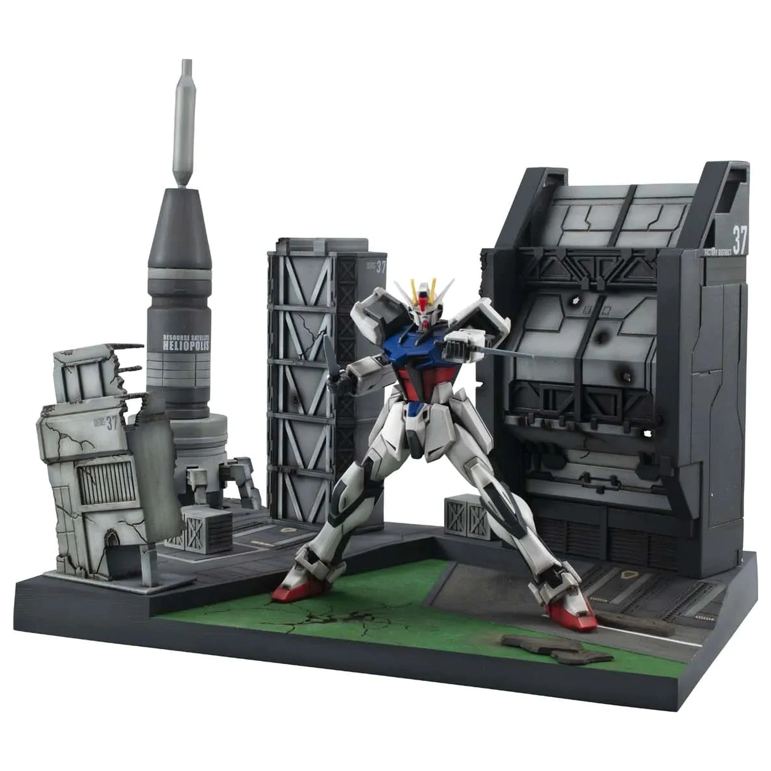 GUNDAM SEED Heliopolis Battle Stage Realističen model serije 20-25 cm fotografija izdelka