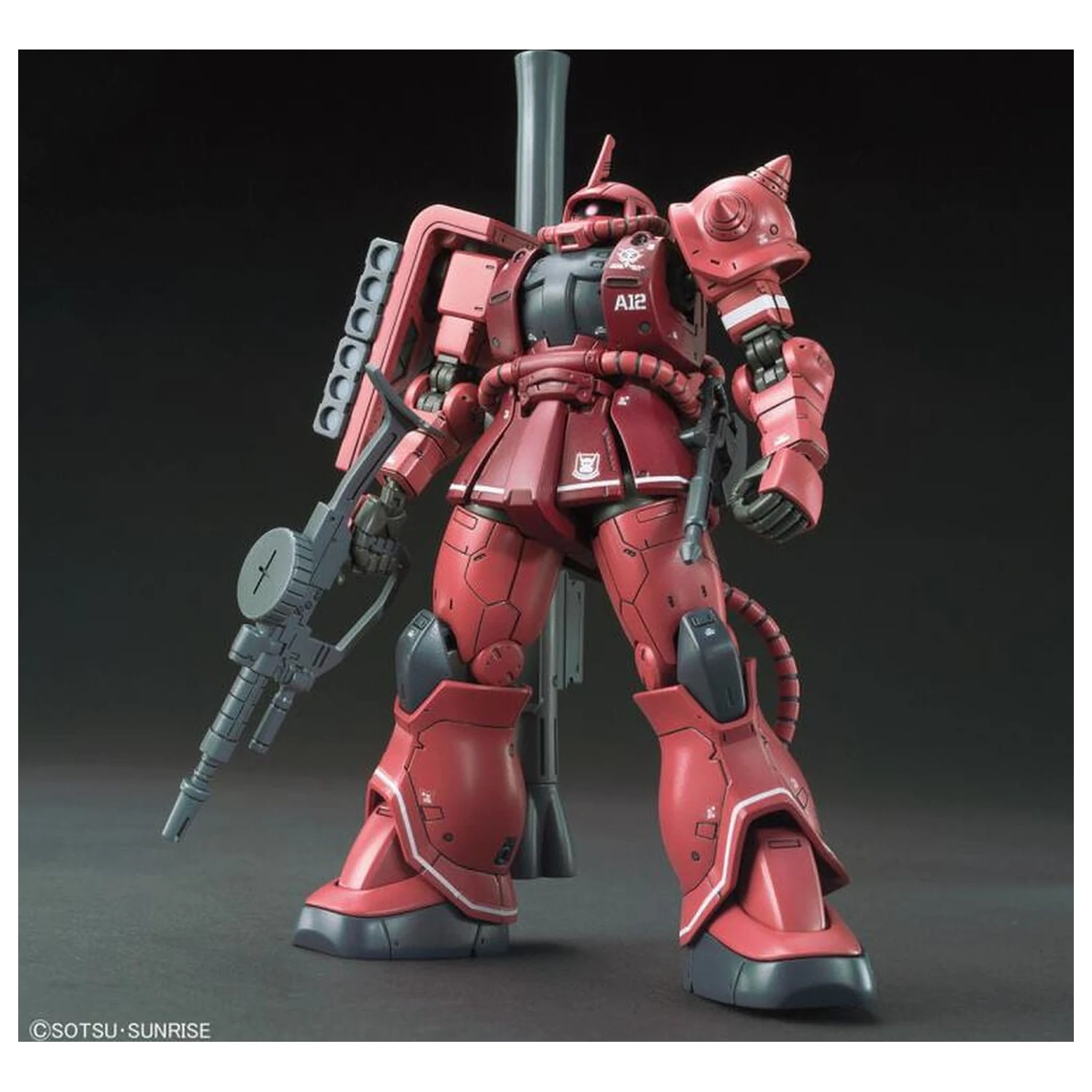 Gundam The Origin MS-06S Zaku II Char Aznable Red Comet Ver. Komplet modela Maketa HG 1/144 fotografija izdelka
