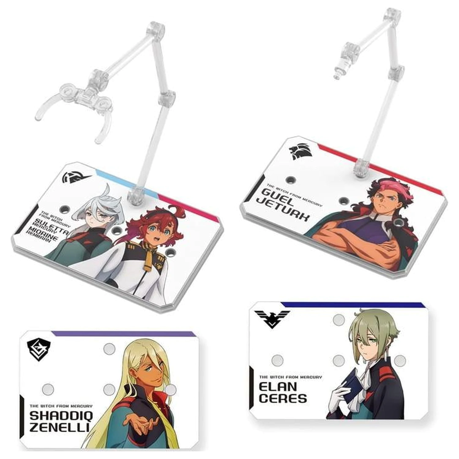Gundam: The Witch from Mercury - Action Base 6 Sticker Set (Clear) Model Kit paket dodatkov fotografija izdelka