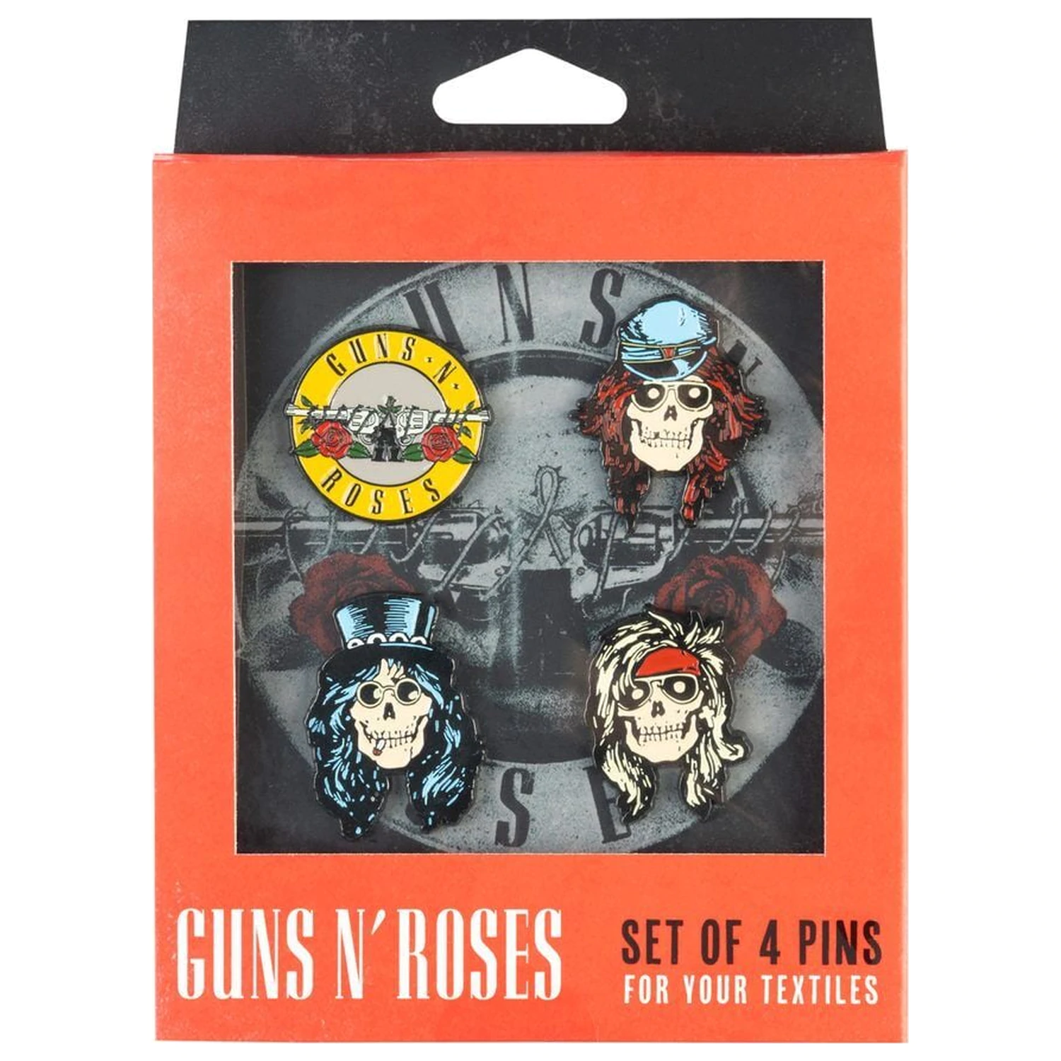 Guns N Roses komplet 4 značk fotografija izdelka