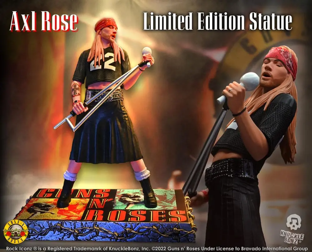 Guns N' Roses Rock Iconz Kip Axl Rose II 22 cm fotografija izdelka