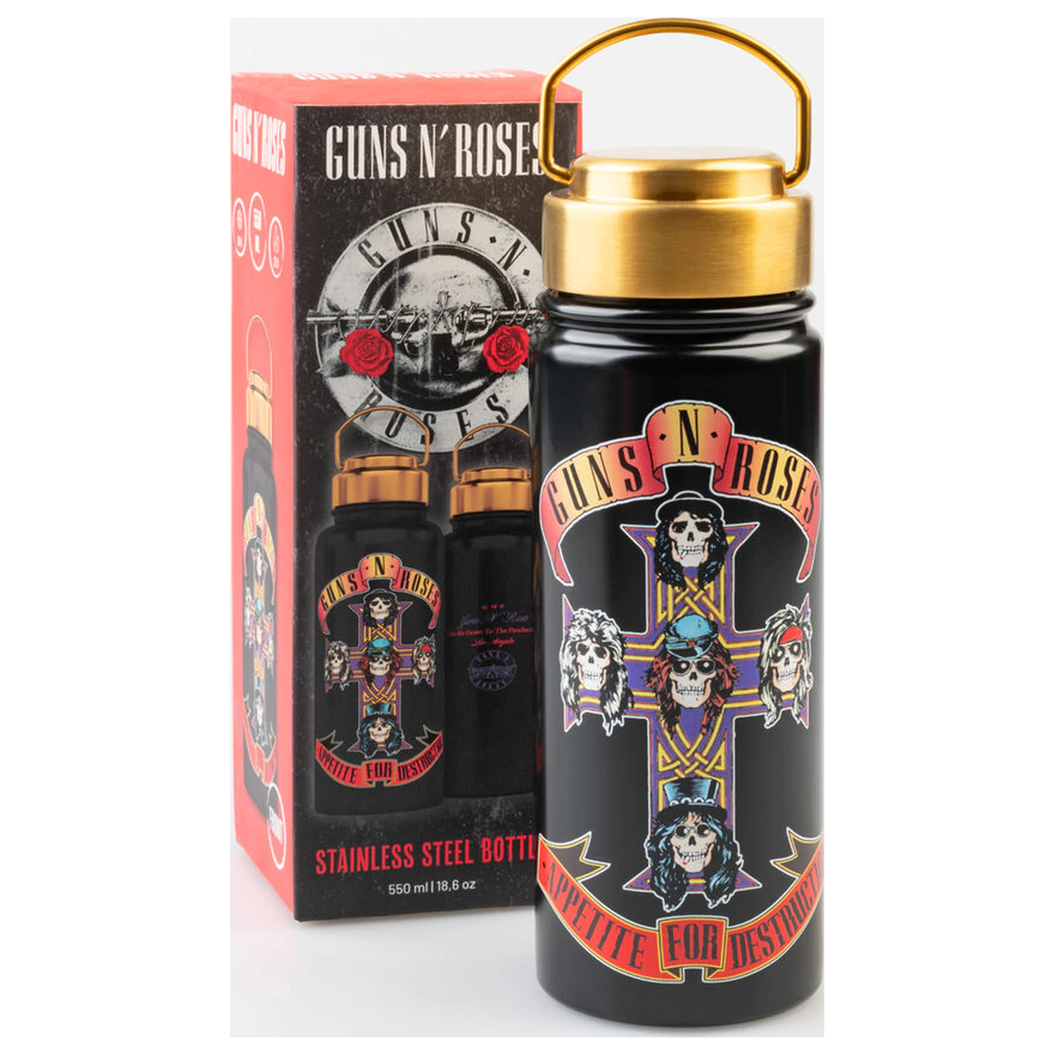 Guns N Roses steklenica iz nerjavečega jekla 500 ml fotografija izdelka
