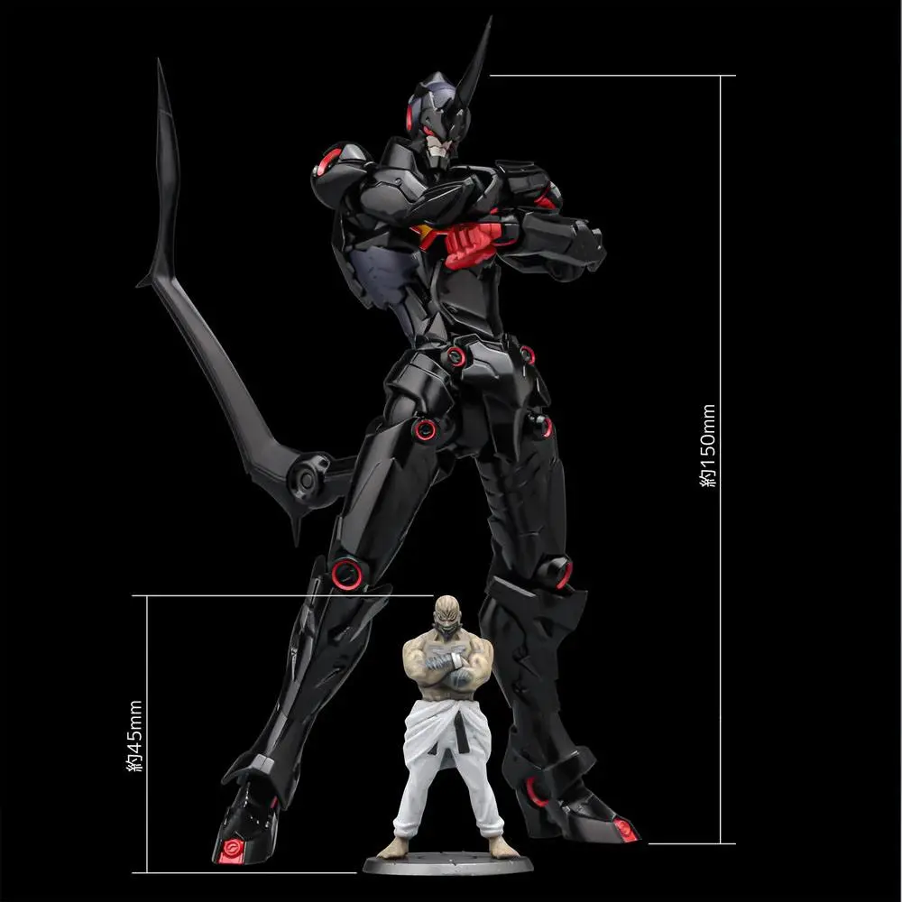 Gurren Lagann PLAIOBOT Plastični modelni komplet Lazengann 15 cm fotografija izdelka