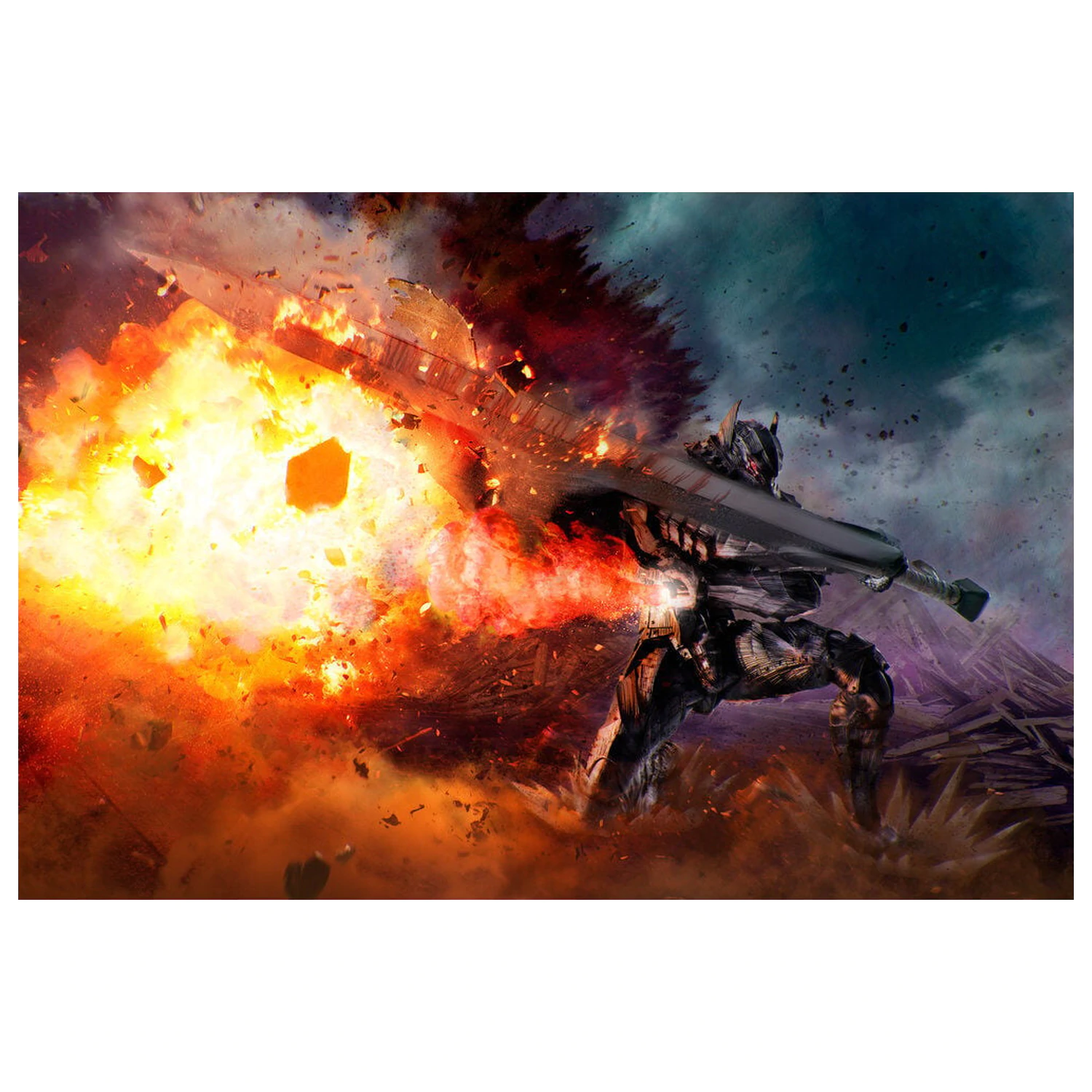 Berserker Armor Heat Passion Battle Guts figura 16 cm fotografija izdelka