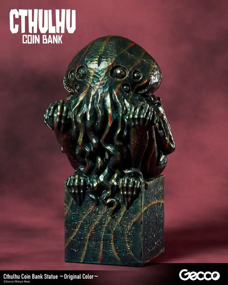 H.P. Lovecraft Cthulhu Mythos Kovinski Šparovček Kip Cthulhu (Original Color) 24 cm fotografija izdelka