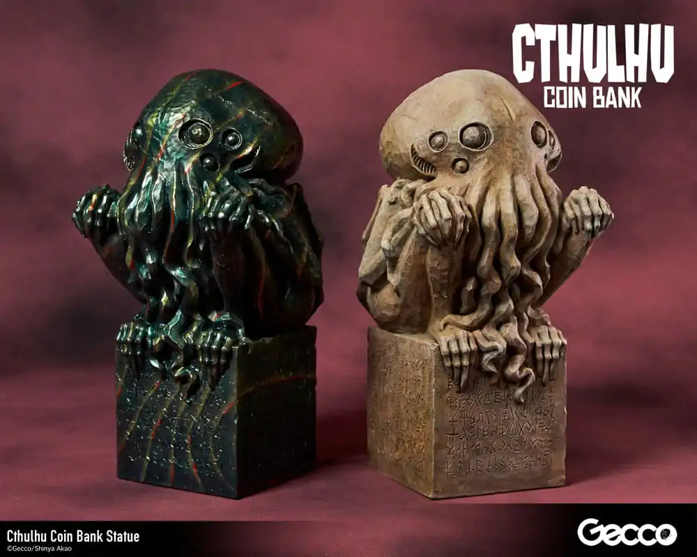 H.P. Lovecraft Cthulhu Mythos Kovinski Šparovček Kip Cthulhu (Original Color) 24 cm fotografija izdelka