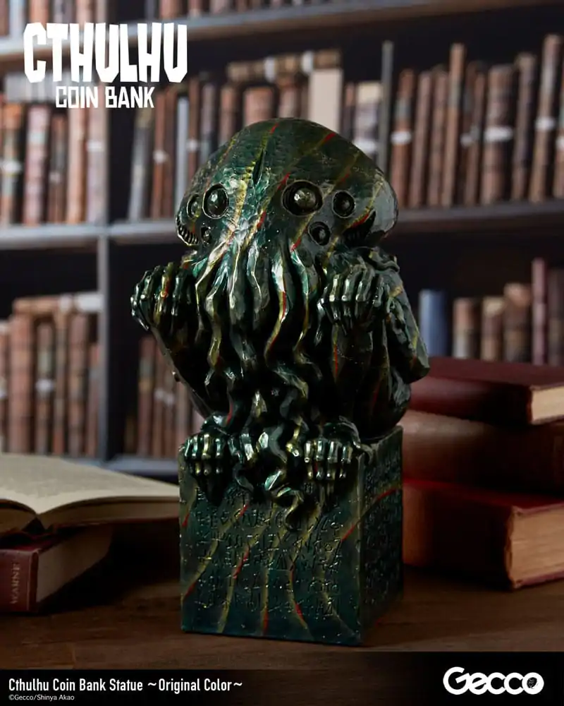 H.P. Lovecraft Cthulhu Mythos Kovinski Šparovček Kip Cthulhu (Original Color) 24 cm fotografija izdelka