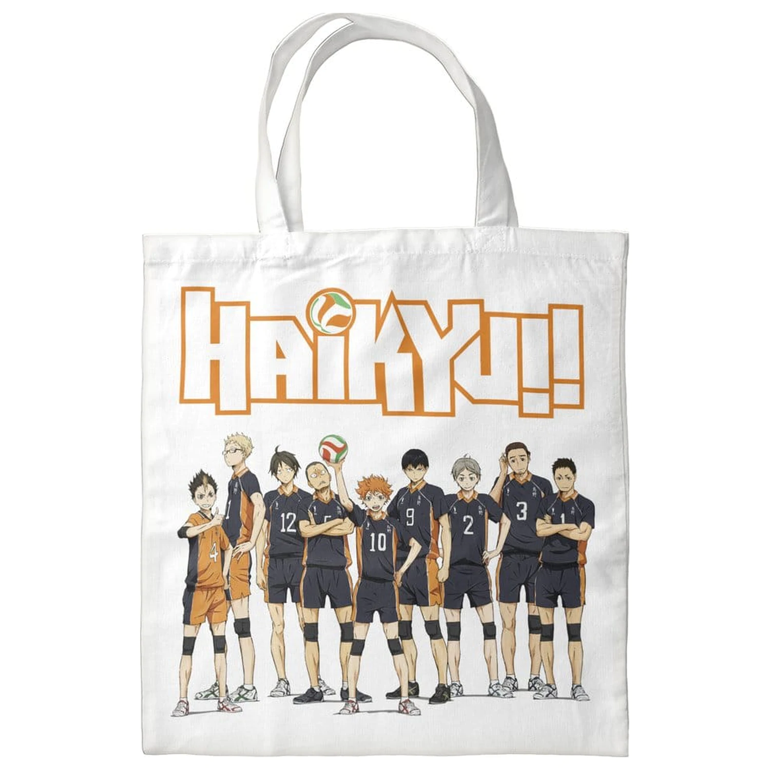 Tote Torba Haikyu White 40 x 35 cm fotografija izdelka
