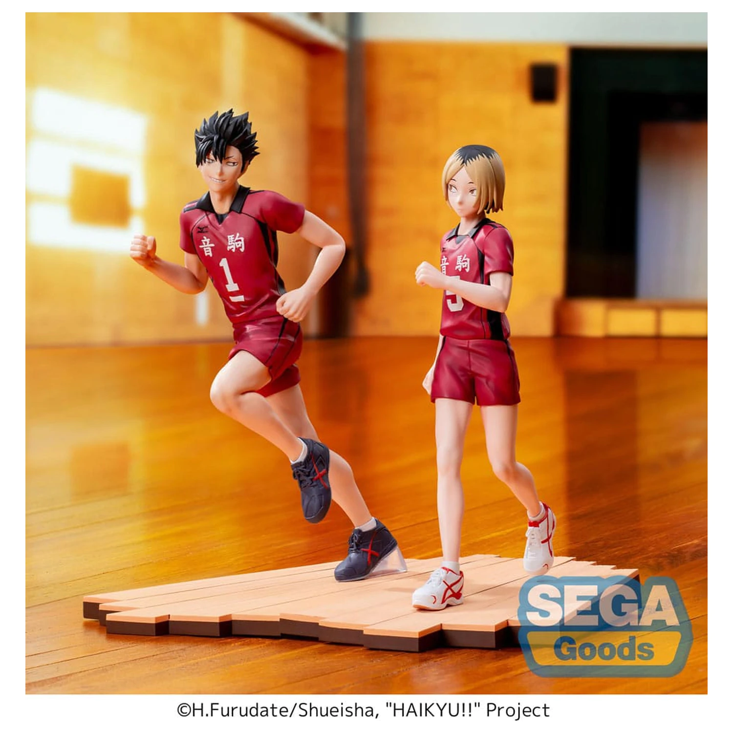 Haikyu!! Visokokakovostna PVC kip Tetsuro Kuroo 17 cm fotografija izdelka