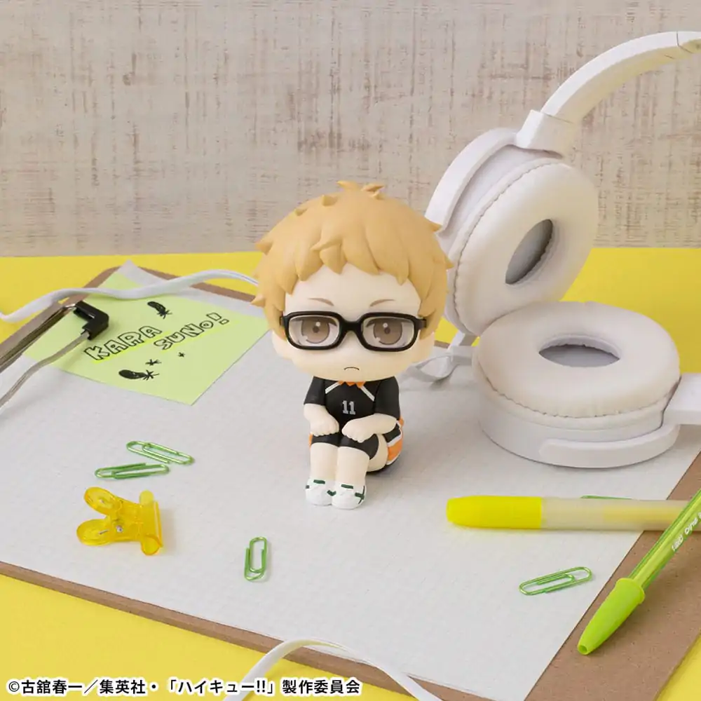Haikyu!! Look Up PVC Kip Kei Tsukishima Uniform Ver. 11 cm fotografija izdelka