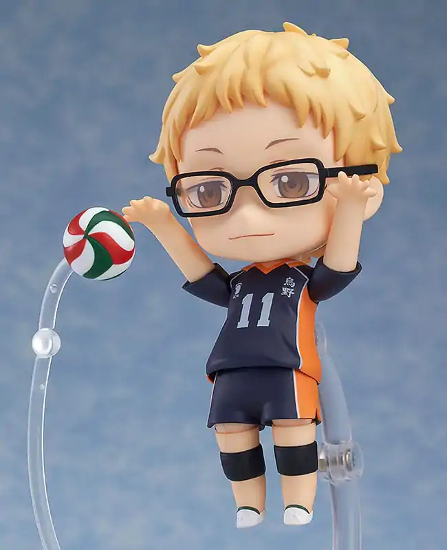 Haikyu!! Nendoroid akcijska figura Kei Tsukishima (ponovitev) 10 cm fotografija izdelka