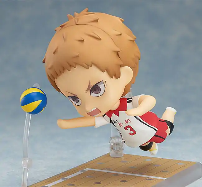 Haikyu!! Nendoroid akcijska figura Morisuke Yaku (ponovitev) 10 cm fotografija izdelka