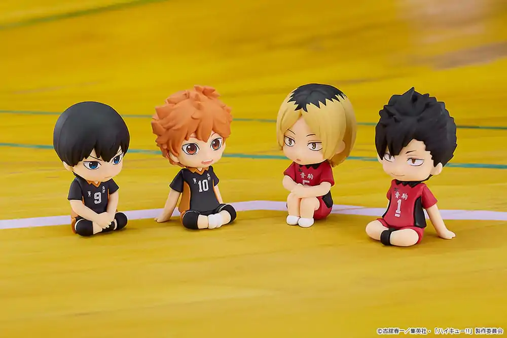 Haikyu!! Nendroid Plus: Gumijasta Maskota mini Kip Tetsuro Kuroo 8 cm fotografija izdelka