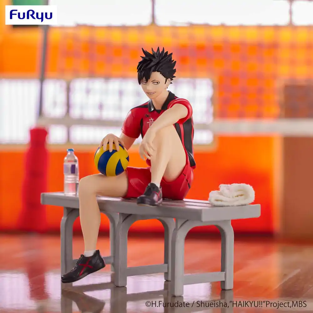 Haikyu!! Noodle Stopper PVC figura Tetsuro Kuroo 14 cm fotografija izdelka