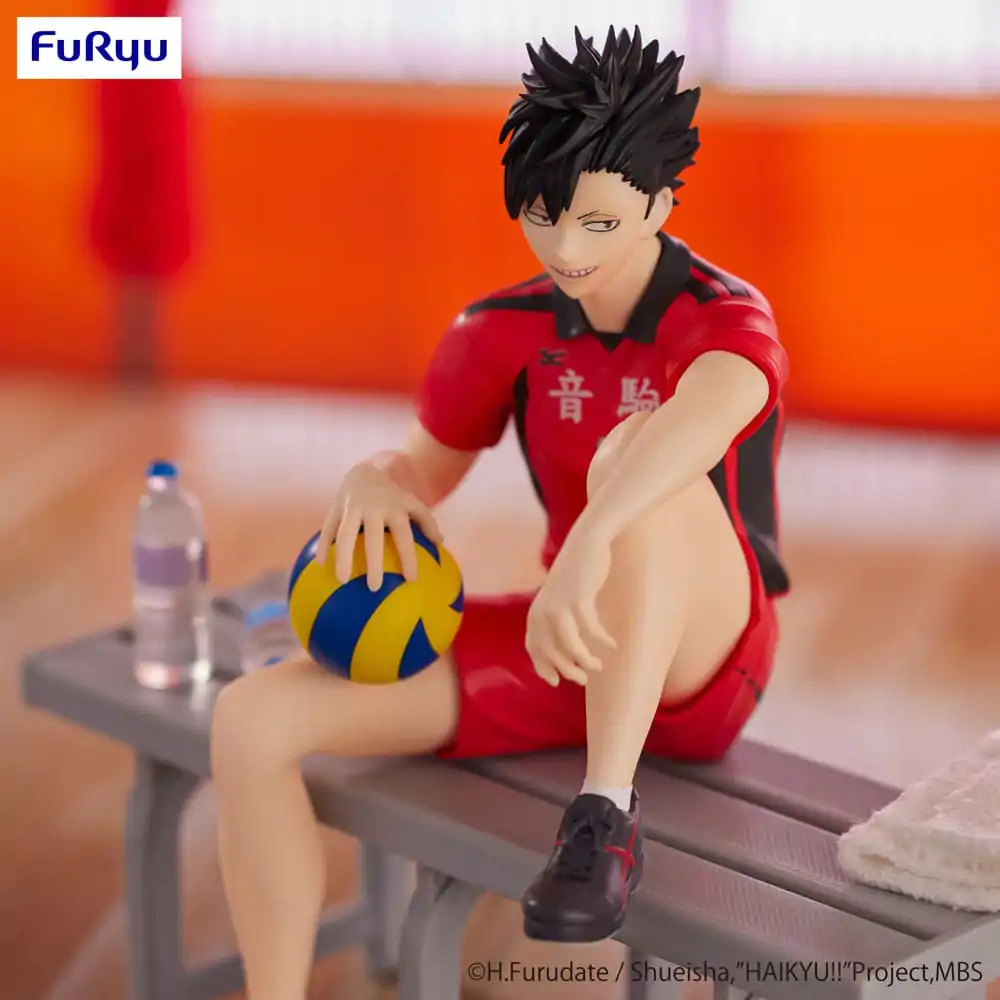 Haikyu!! Noodle Stopper PVC figura Tetsuro Kuroo 14 cm fotografija izdelka