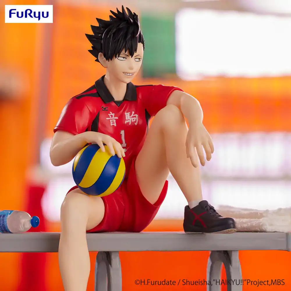 Haikyu!! Noodle Stopper PVC figura Tetsuro Kuroo 14 cm fotografija izdelka