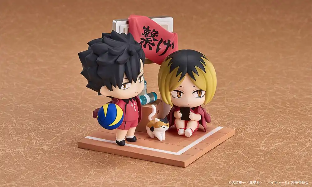 Haikyu!! Qset Mini figurici, pakiranje po 2, Tetsuro Kuroo & Kenma Kozume 9 cm fotografija izdelka