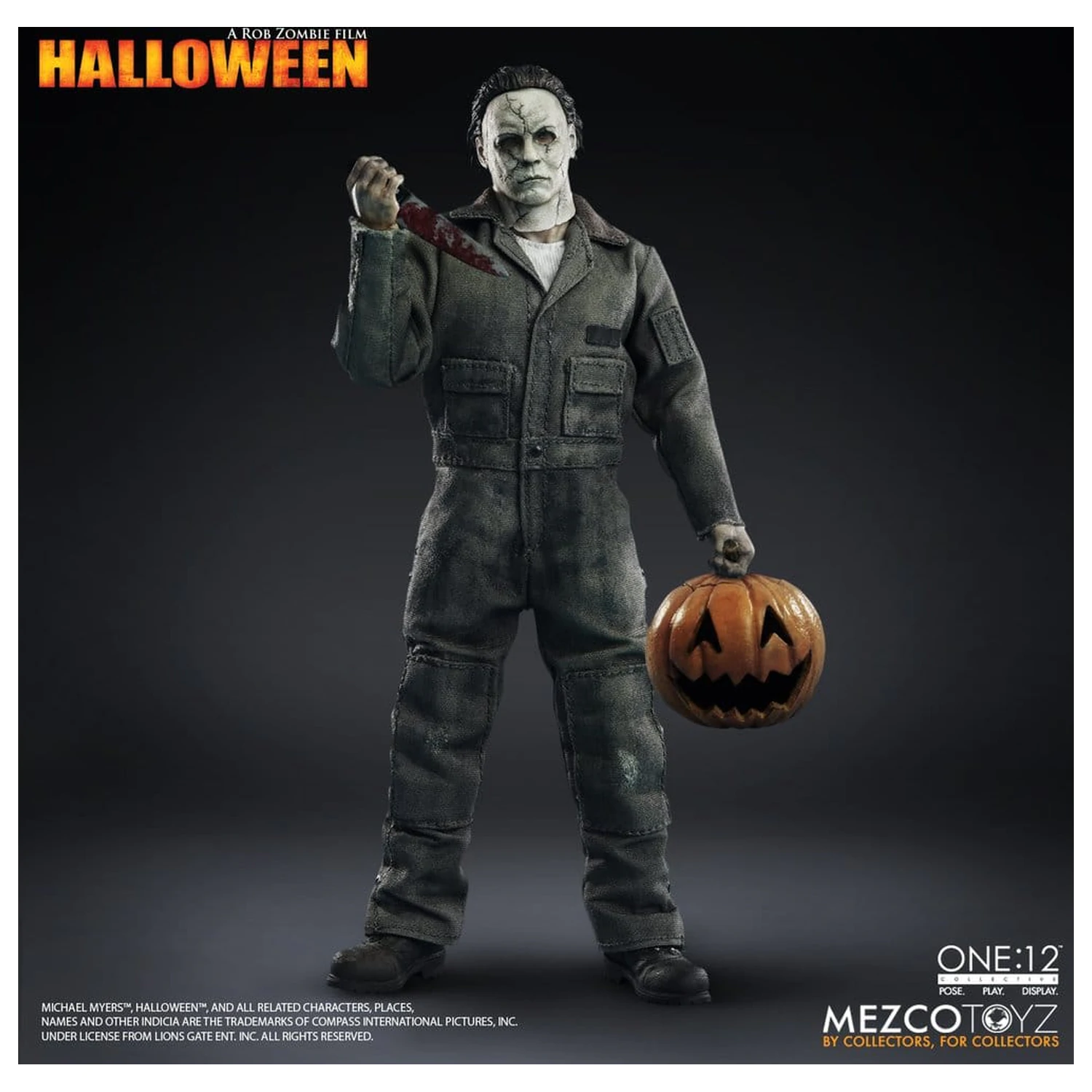 Halloween (2007) One:12 Collective akcijska figura 1/12 Michael Myers 17 cm fotografija izdelka