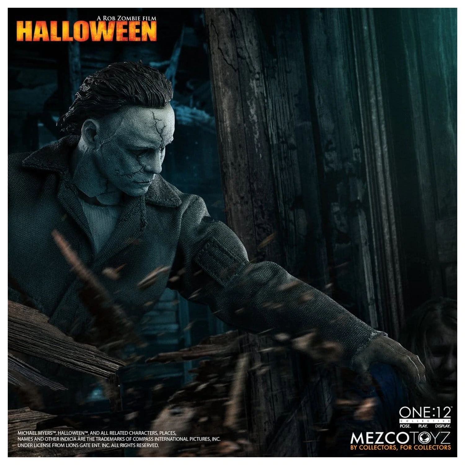 Halloween (2007) One:12 Collective akcijska figura 1/12 Michael Myers 17 cm fotografija izdelka