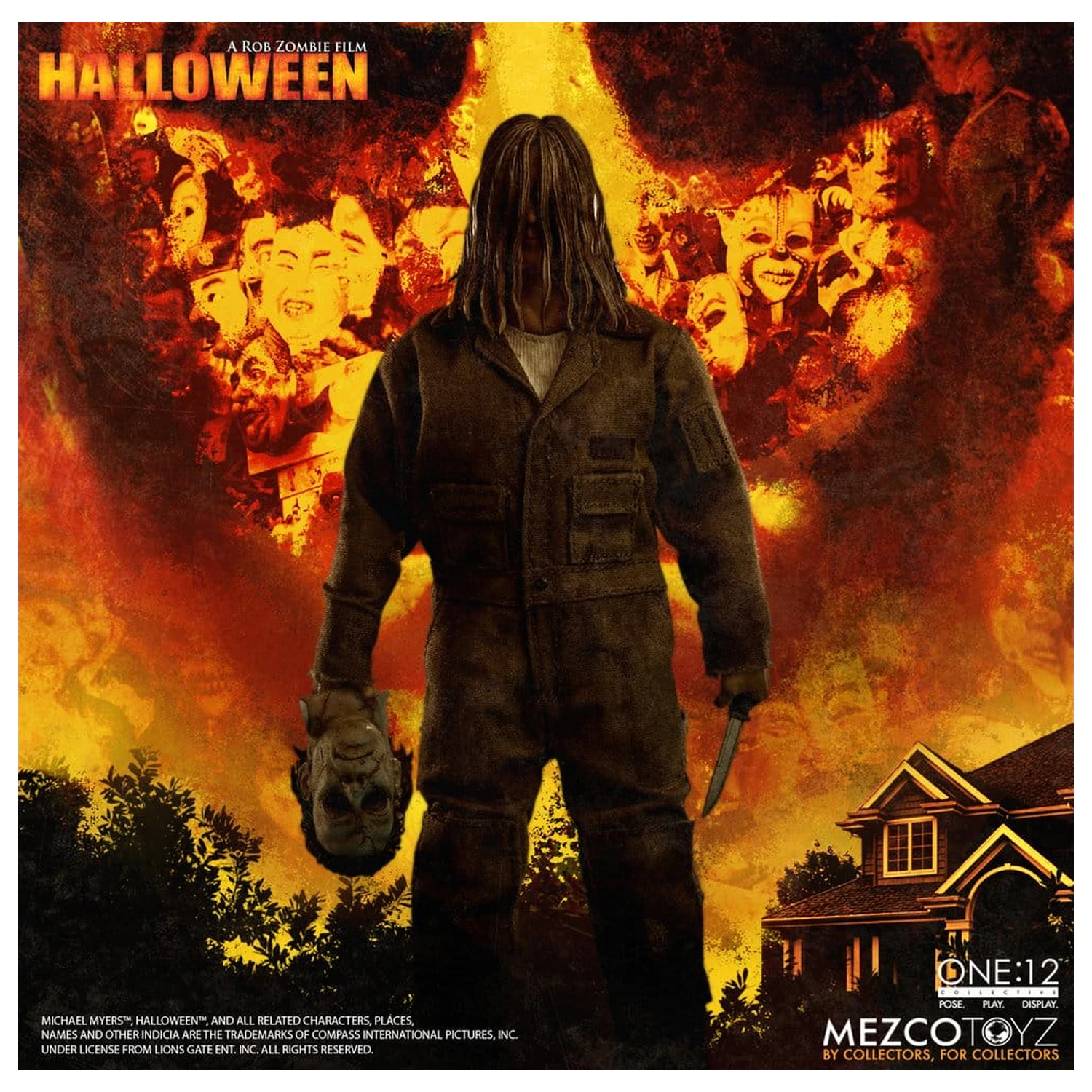 Halloween (2007) One:12 Collective akcijska figura 1/12 Michael Myers 17 cm fotografija izdelka