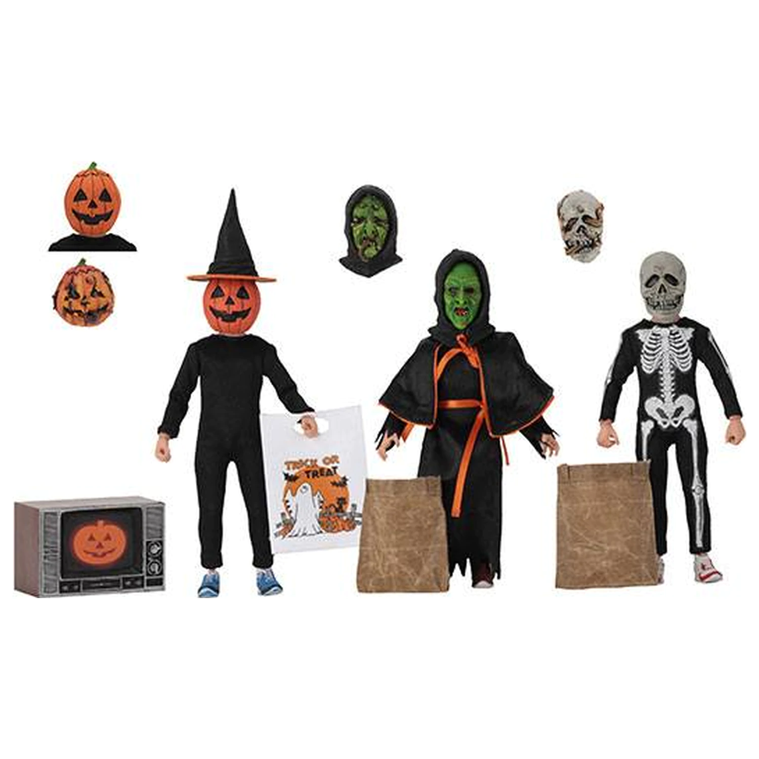 Halloween III: Season of the Witch Retro akcijska figura 3-paket za otroke 15 cm fotografija izdelka