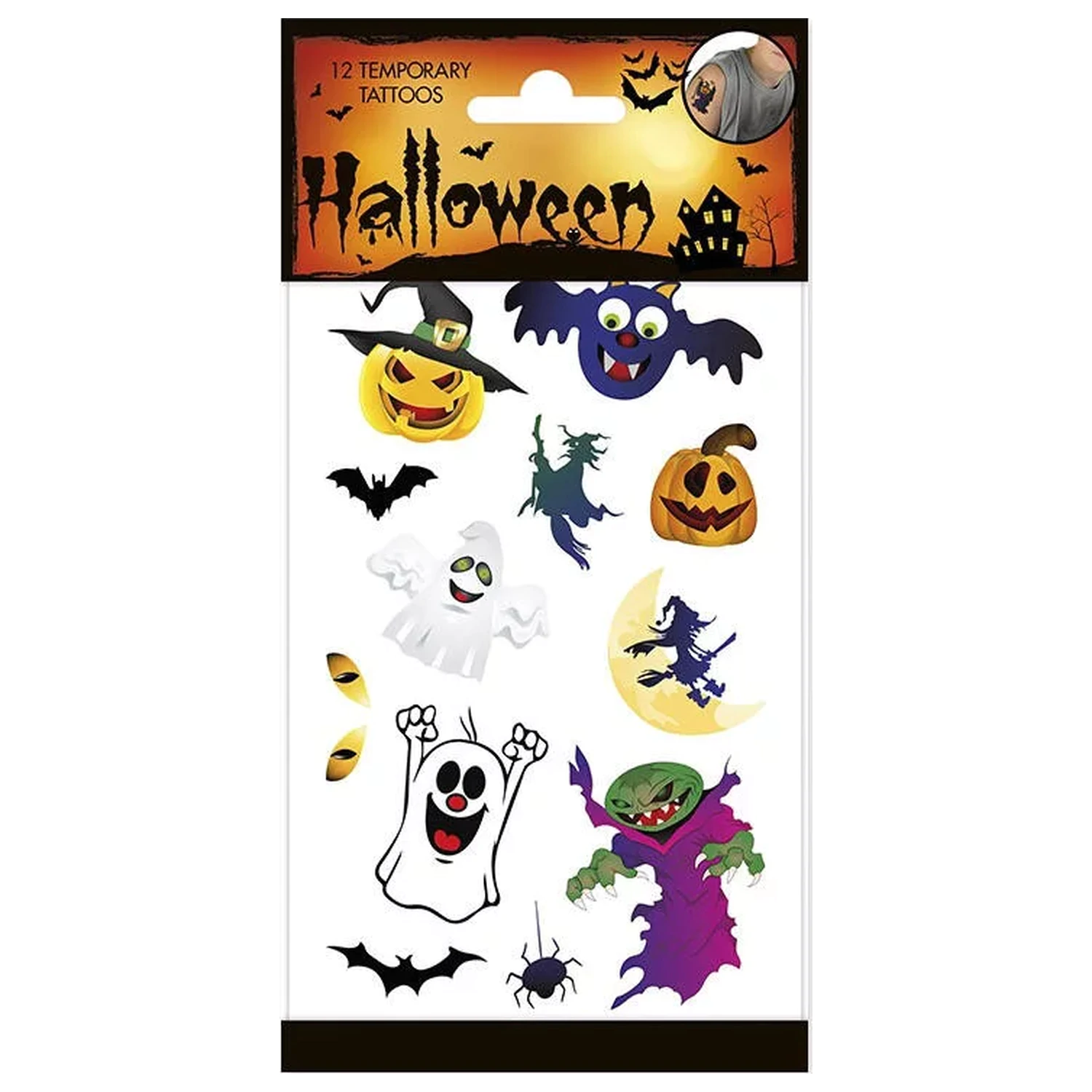 Halloween Strašne Tetože 12 kos fotografija izdelka