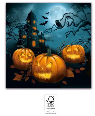 Halloween Sensations Serviete 20 kosov 33x33 cm FSC fotografija izdelka