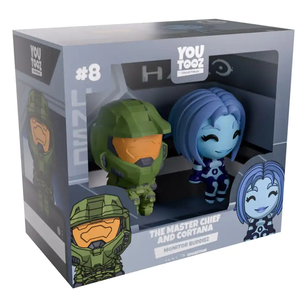 Halo Vinilne figure The Master Chief in Cortana Monitor Buddiez fotografija izdelka